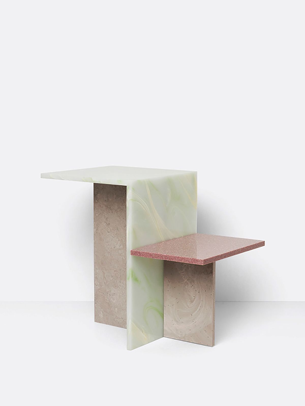 Distinct Side Table, Multi fra Ferm Living