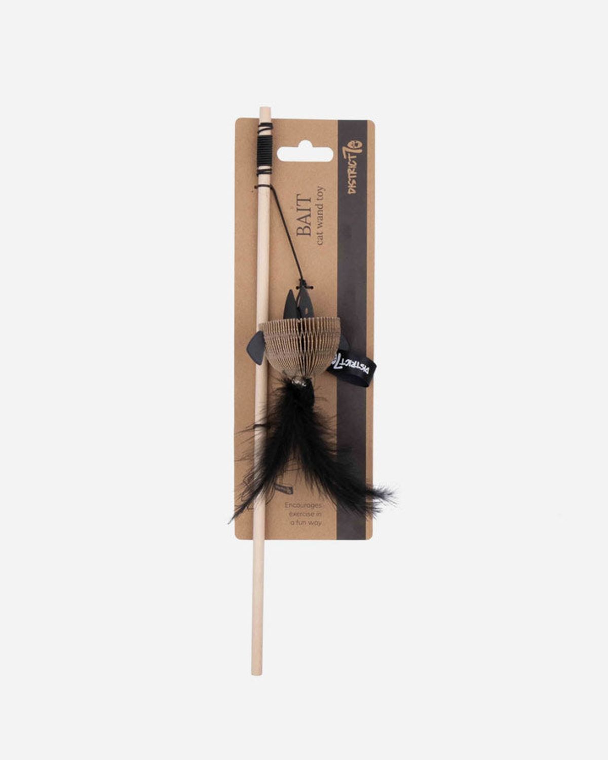 District 70 Drillepind Bait Wand - Sort