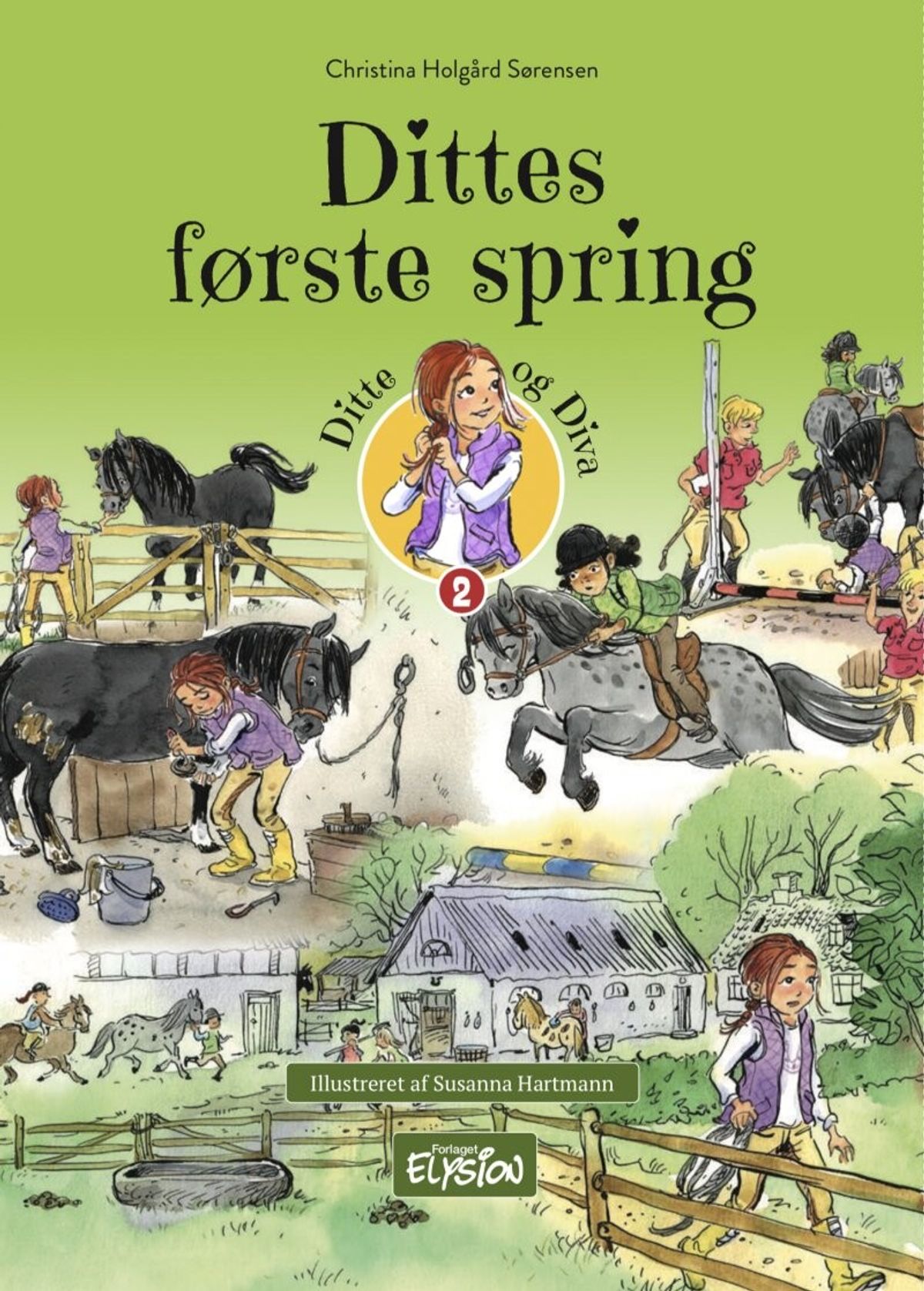 Dittes Første Spring - Christina Holgård Sørensen - Bog