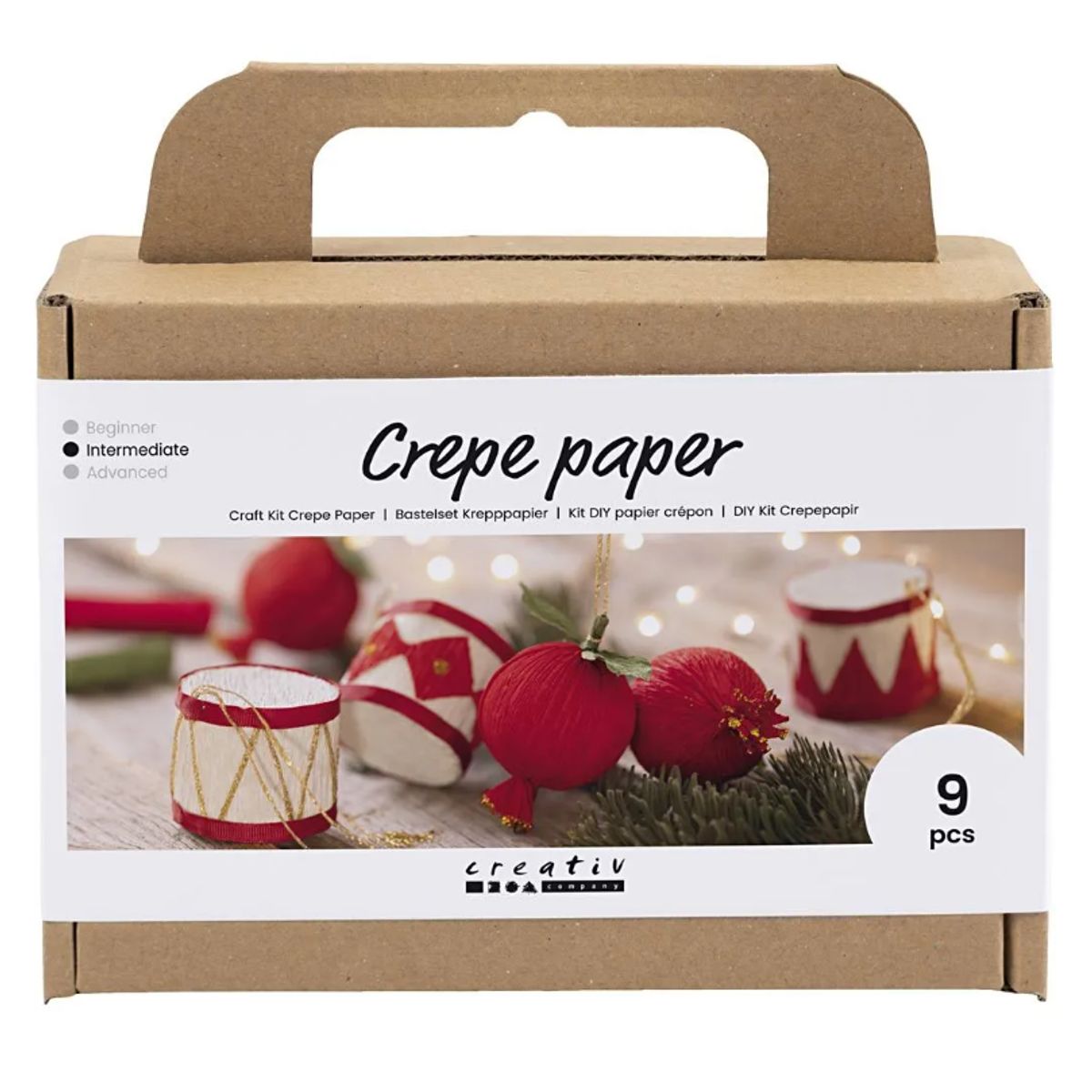 DIY-kit, Trommer og ophæng, Crepepapir