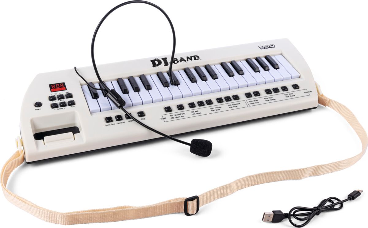 Dj Band - 37-key Keyboard With Headset (71142)