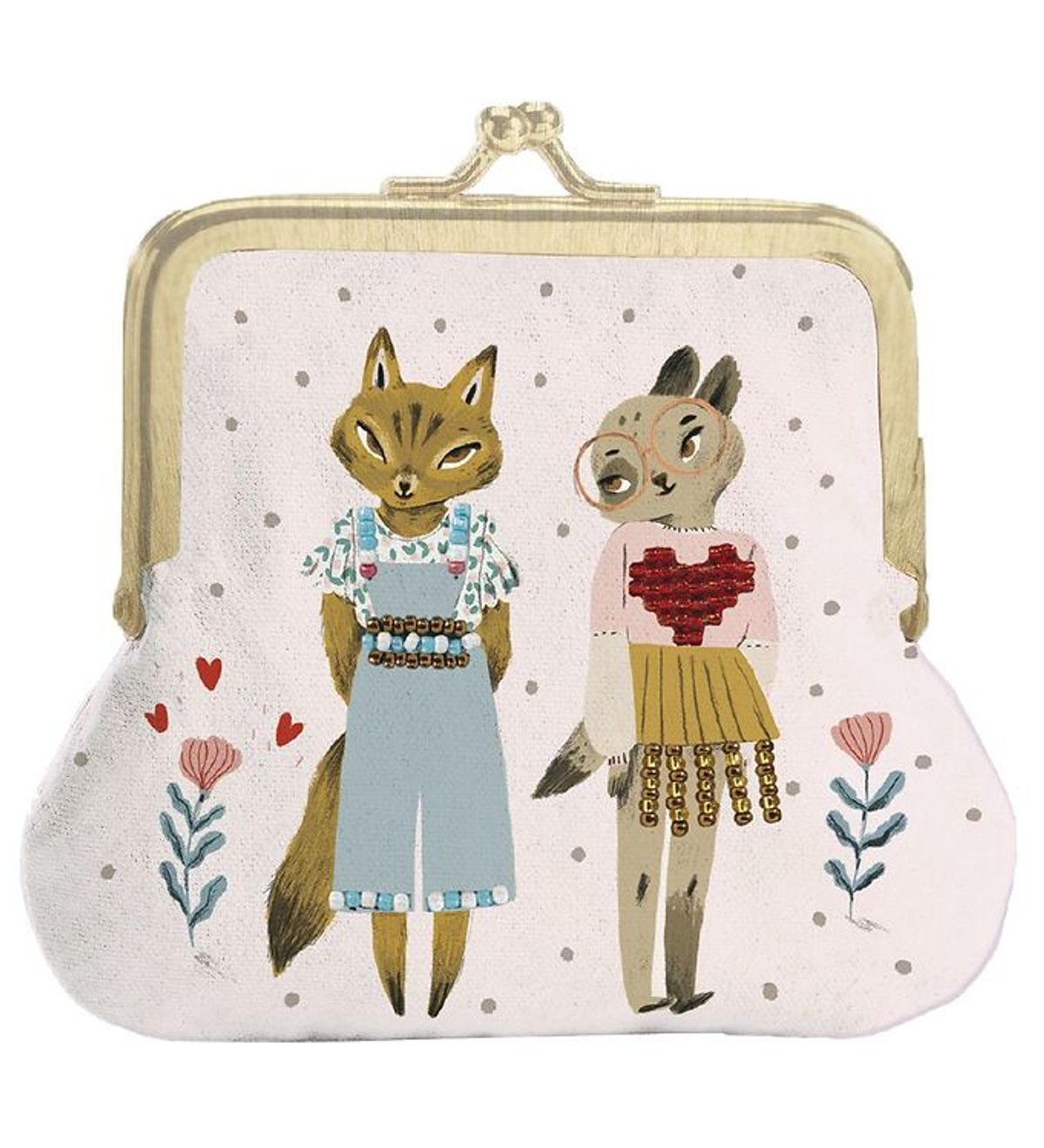 Djeco Pung - Lovely Purses - Rosa m. Ræve