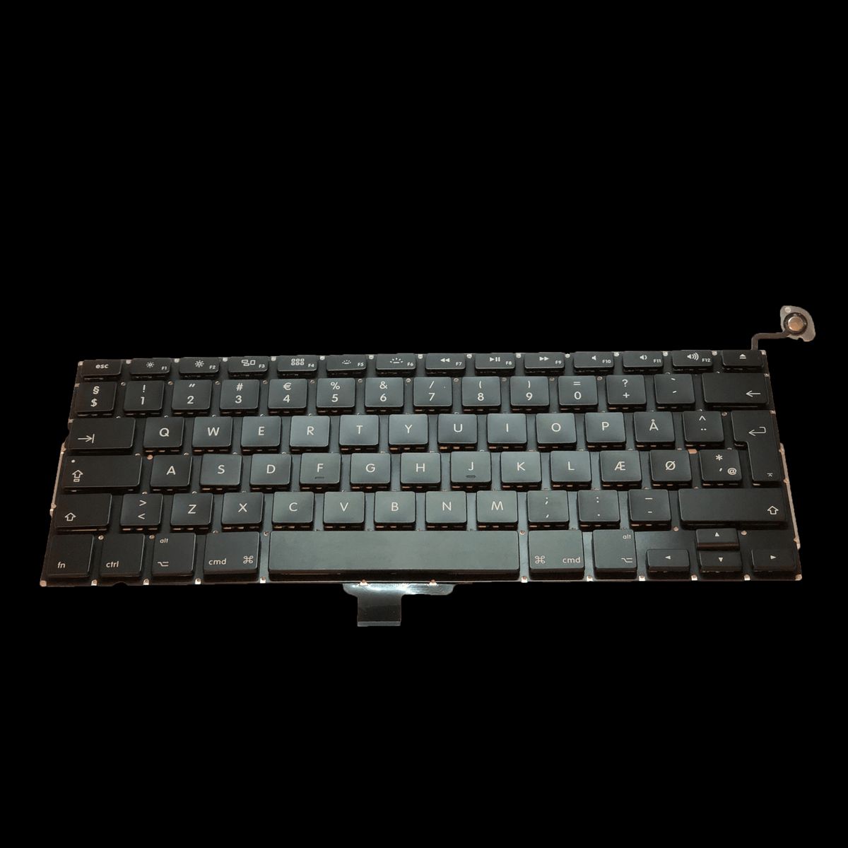 DK Layout Keyboard til MacBook Pro 13 2009-2012 A1278 - iHero