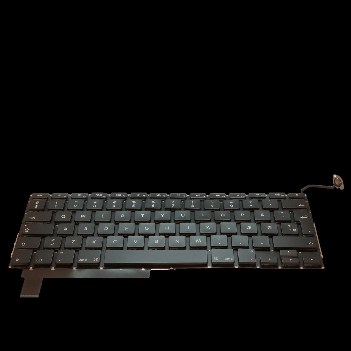 DK Layout Keyboard til MacBook Pro 15 2009-2012 A1286 - iHero