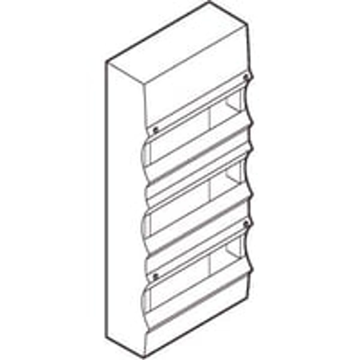 Dkkappe for UG150-18 - hvid