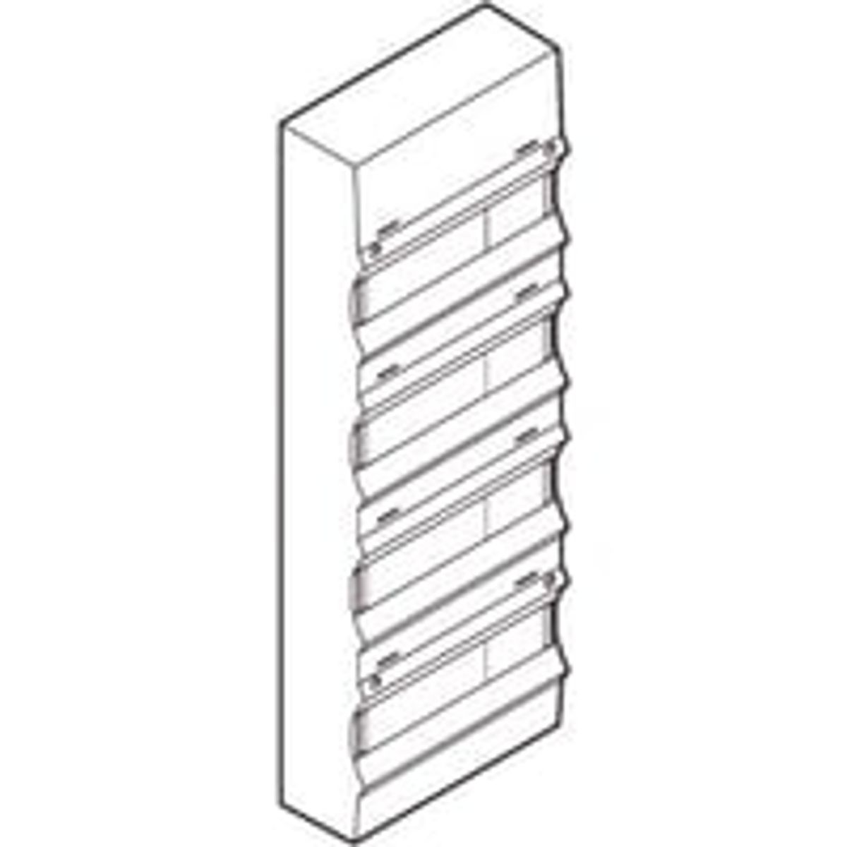 Dkkappe for UG150-24 - lysegr