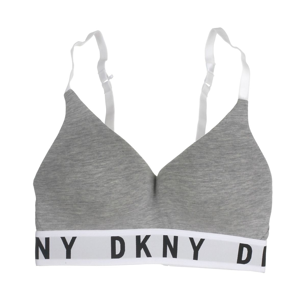 DKNY push up BH, Boyfriend, greyheather - 188 - L+ - 40