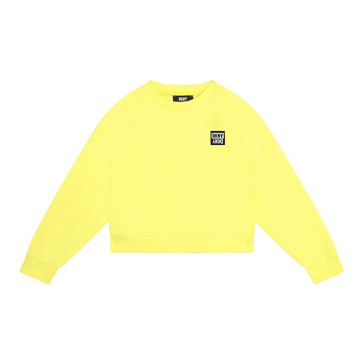 DKNY Sweatshirt - Cropped - Lemon