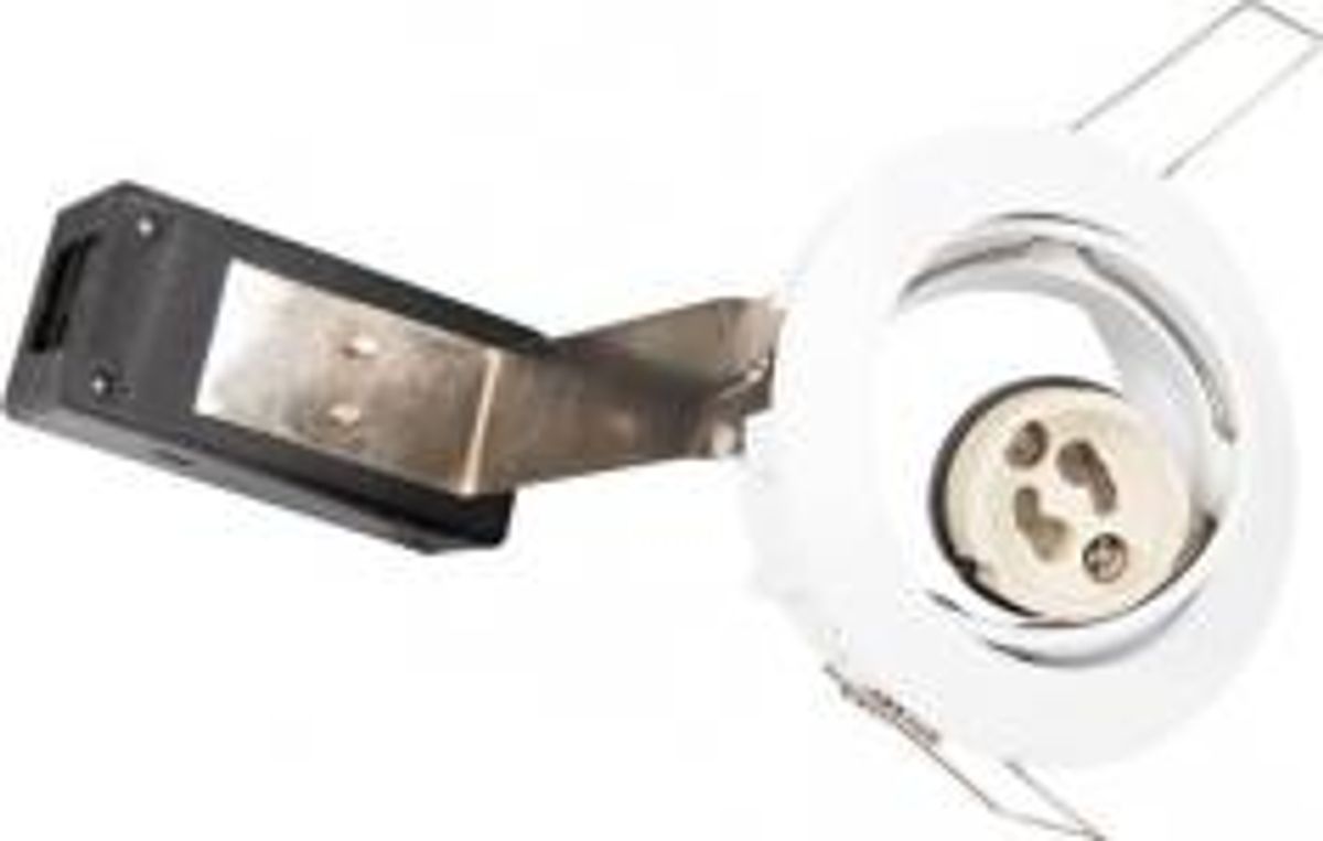 DL-830 Downlight GU10 230v, ø83mm, hvid - Zamax