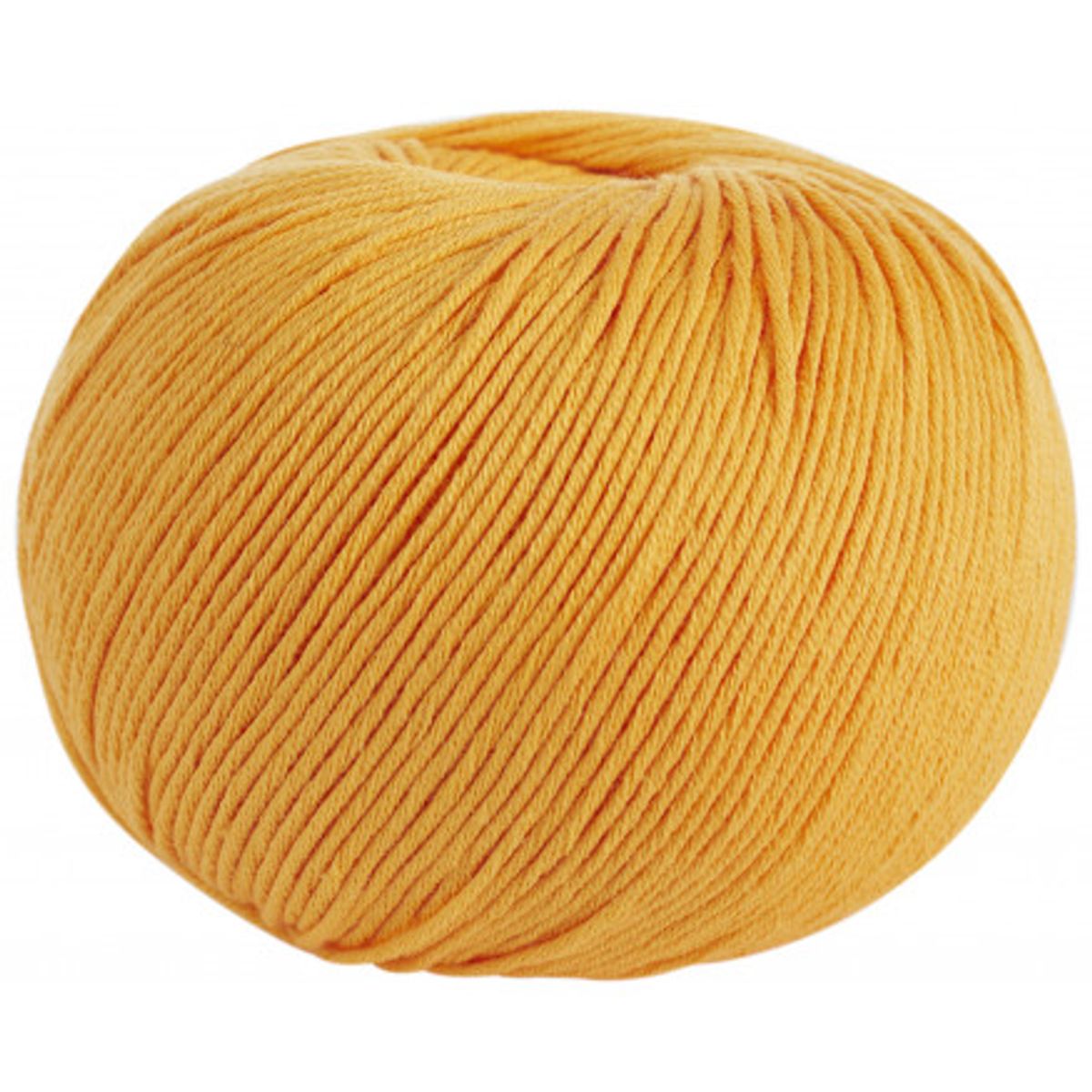 DMC Natura Just Cotton Garn Unicolor 111 Lys Orange