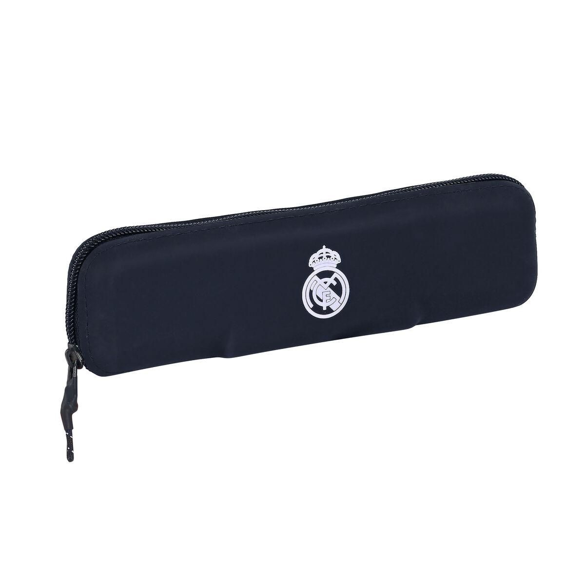 Dobbelt carry-all Real Madrid C.F. Hvid 20 x 5.5 x 2 cm