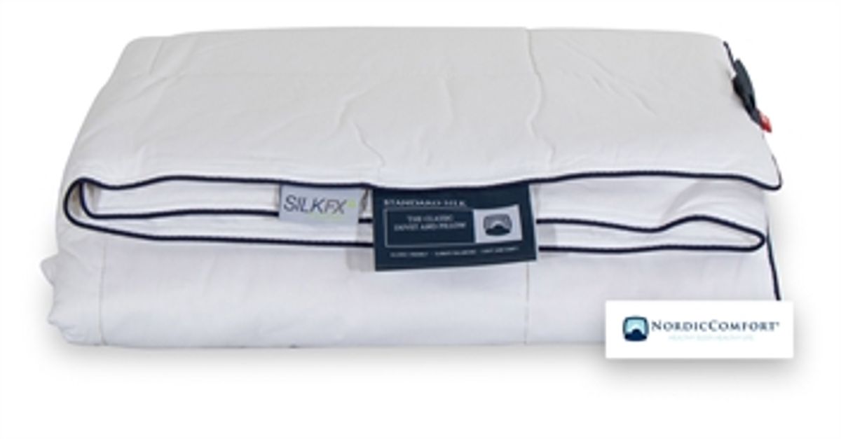 Dobbeltdyne 200x220 cm - Silke dobbelt dyne - Nordic comfort dyne med 100% mulberry silke