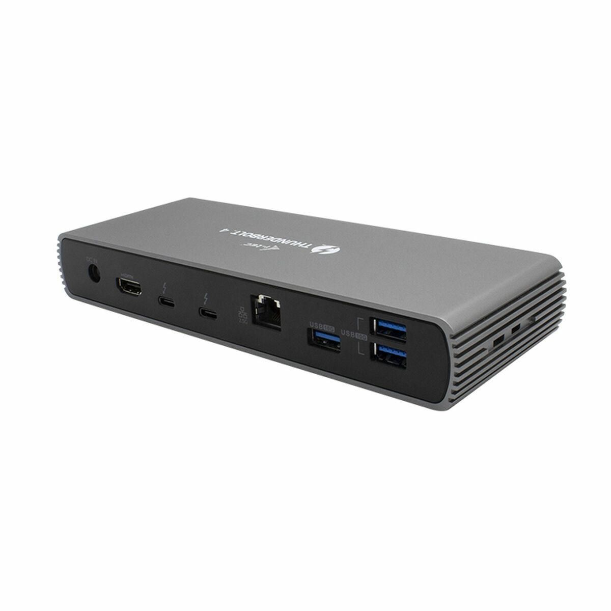 Docking-station i-Tec TB4DUALDOCKPD Sort