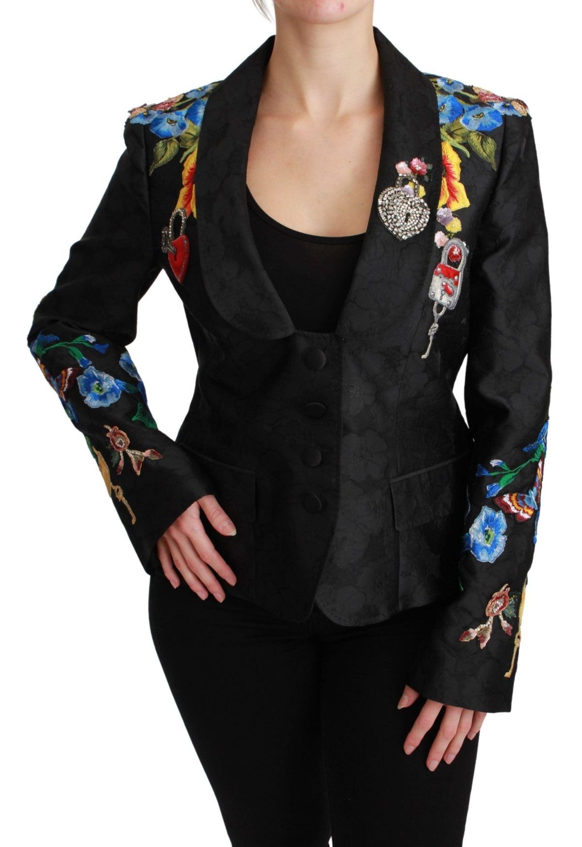 Dolce & Gabbana Enchanted Sicilian Brocade Blazer