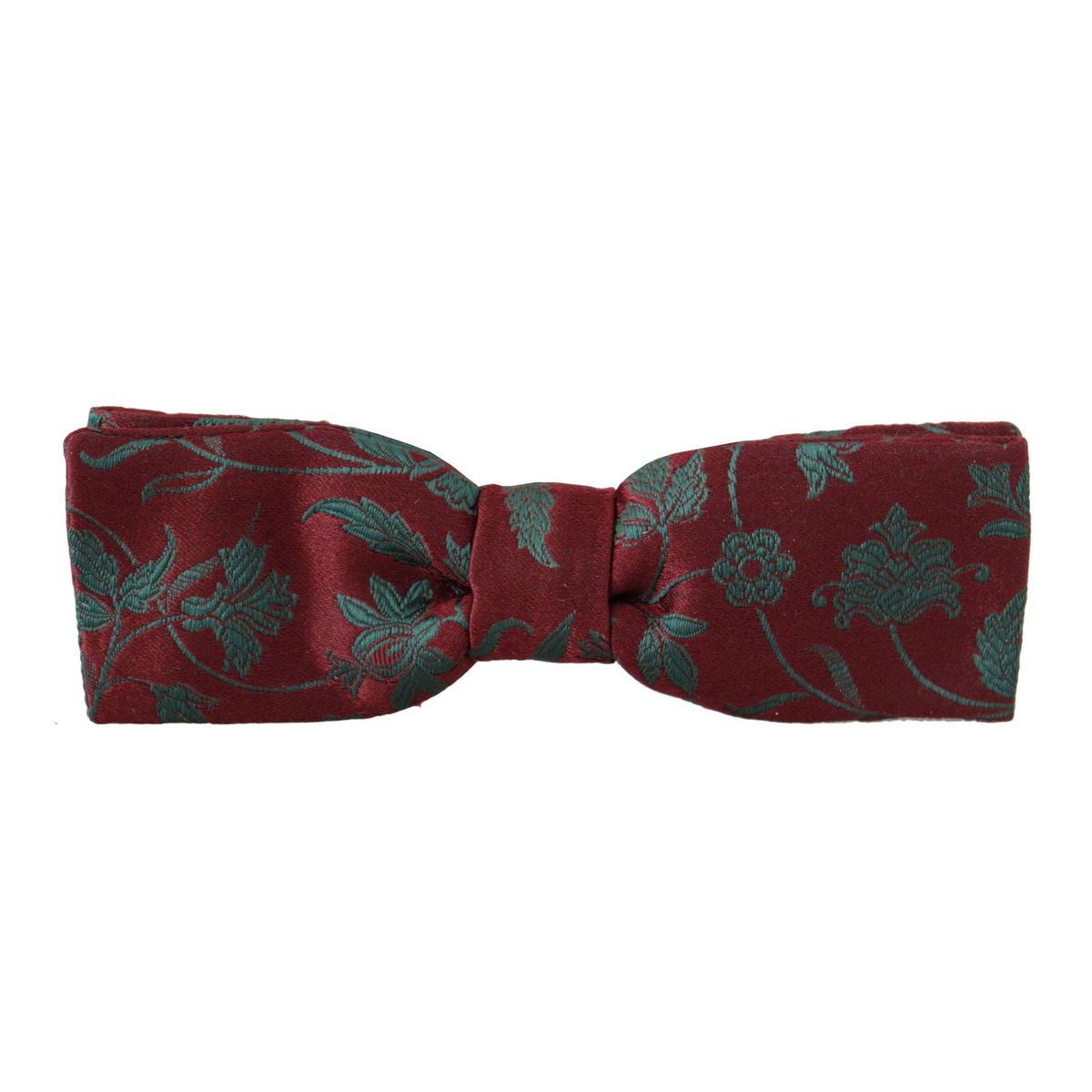 Dolce & Gabbana Maroon Silke Butterfly