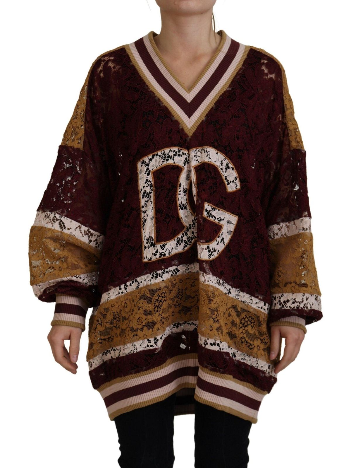 Dolce & Gabbana Multifarver Sweater