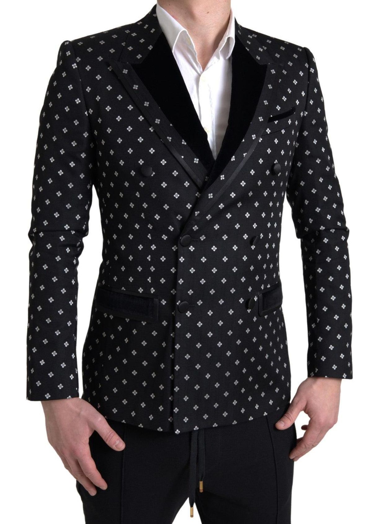 Dolce & Gabbana Sort Slim Fit Blazer