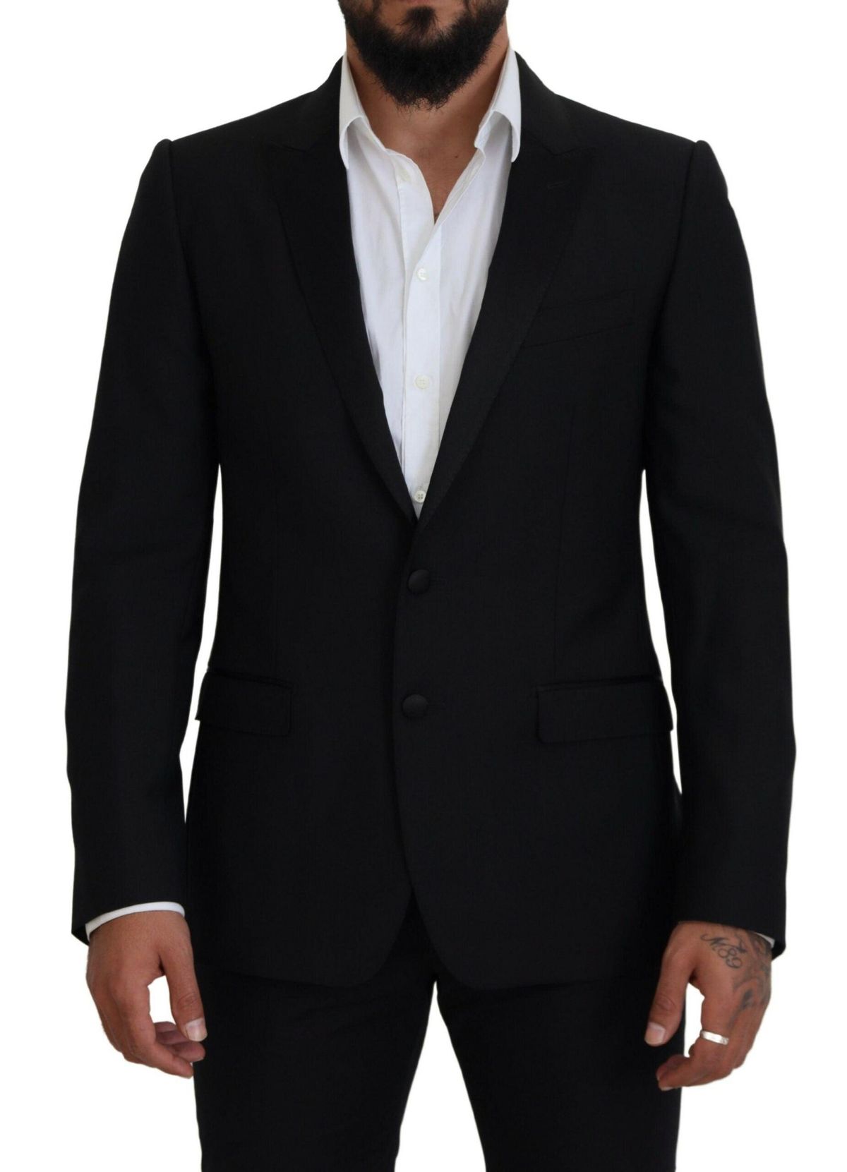 Dolce & Gabbana Sort Slim Fit Martini Blazer