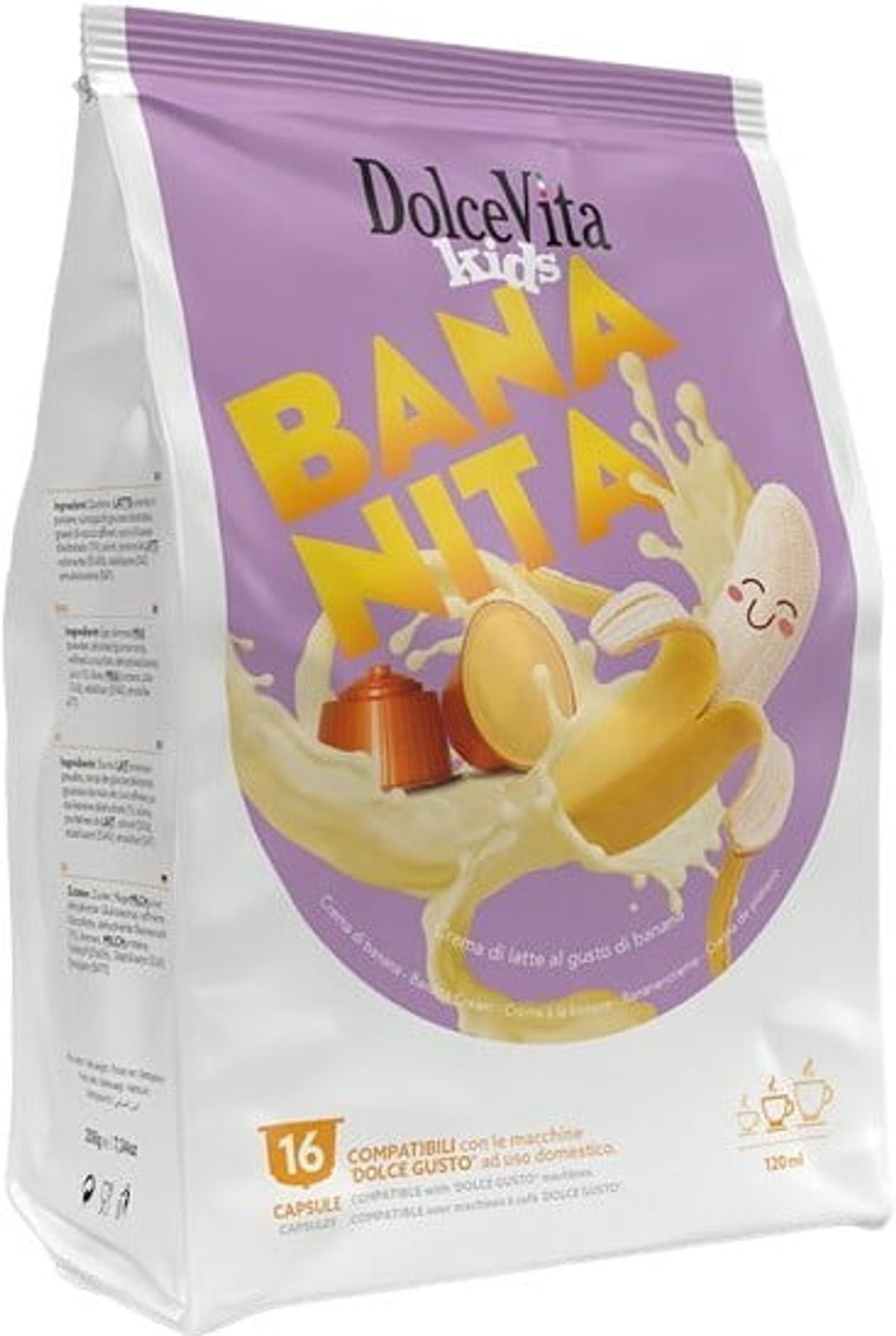 Dolce Vita - Bananita (16 stk) - Kapsler til Dolce Gusto