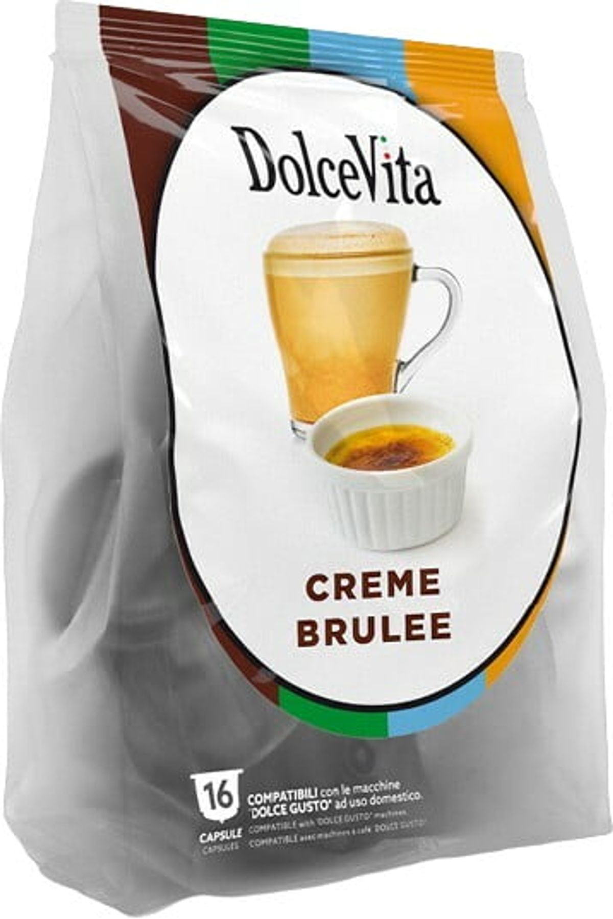 Dolce Vita - Creme Brulee (16 stk) - Kapsler til Dolce Gusto