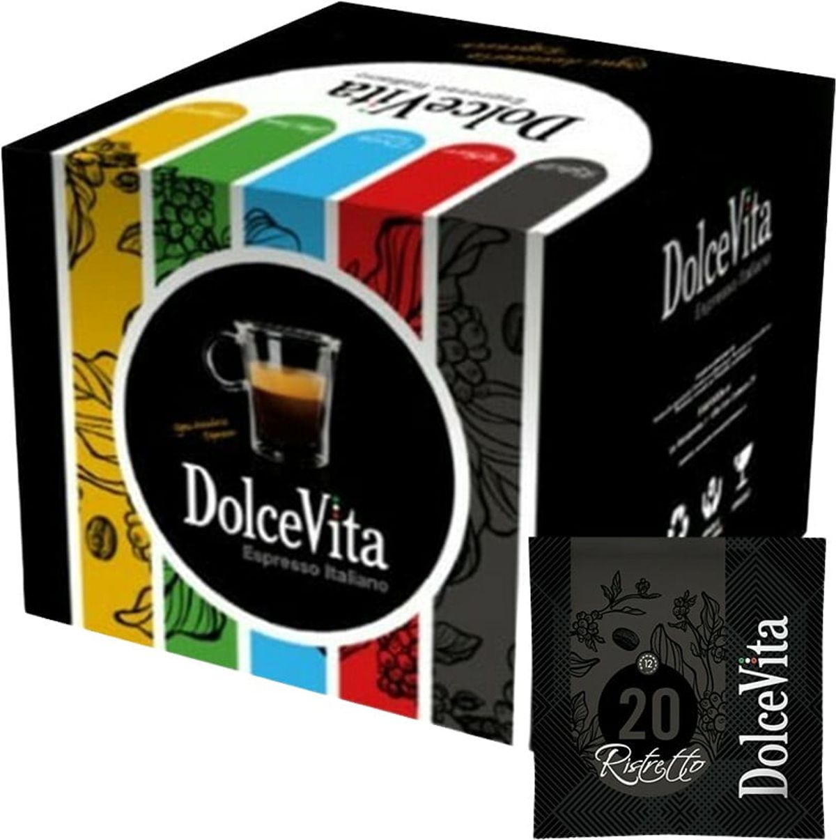 Dolce Vita - E.S.E Ristretto (100 stk)