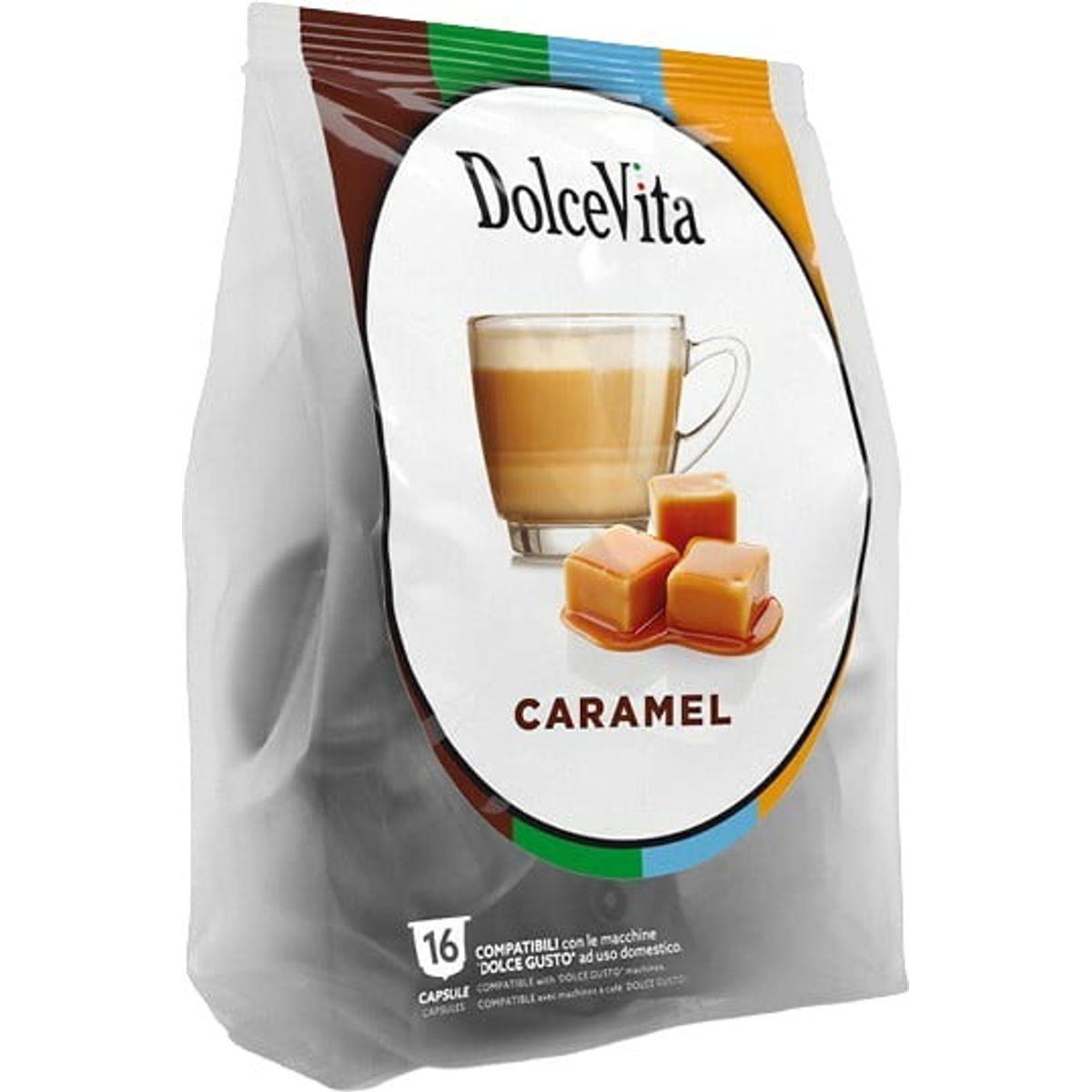 Dolce Vita - Karamel (16 stk) - Kapsler til Dolce Gusto