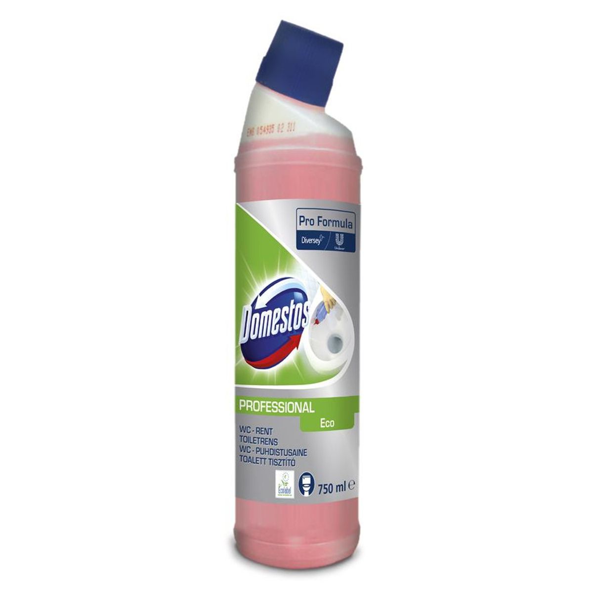 Domestos Eco toiletrens, 750 ml.