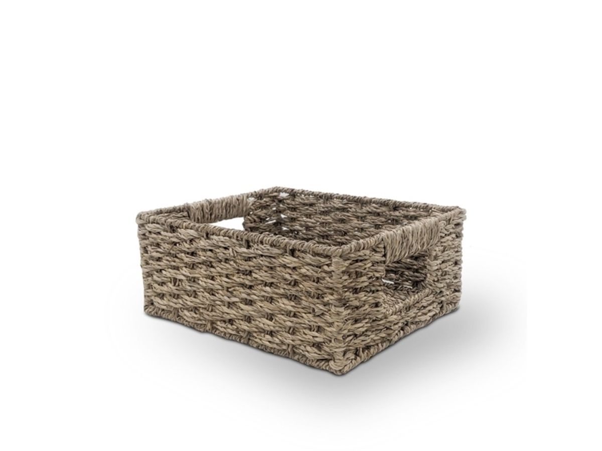 Domoletti Basket 25X20x10cm Metal/Seagrass