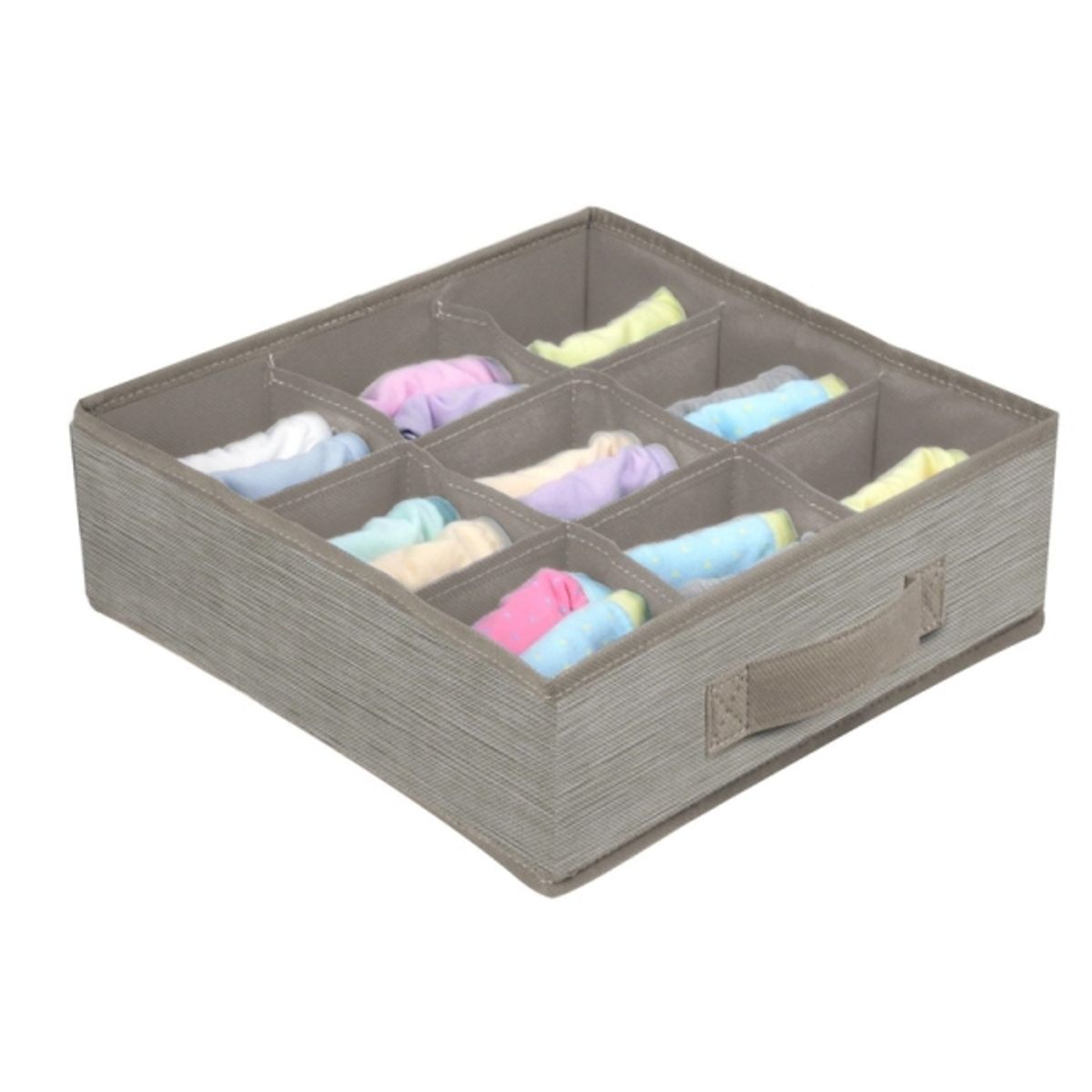 Domoletti Boxstorage 9 Grid 30X30x10cm Beige Text