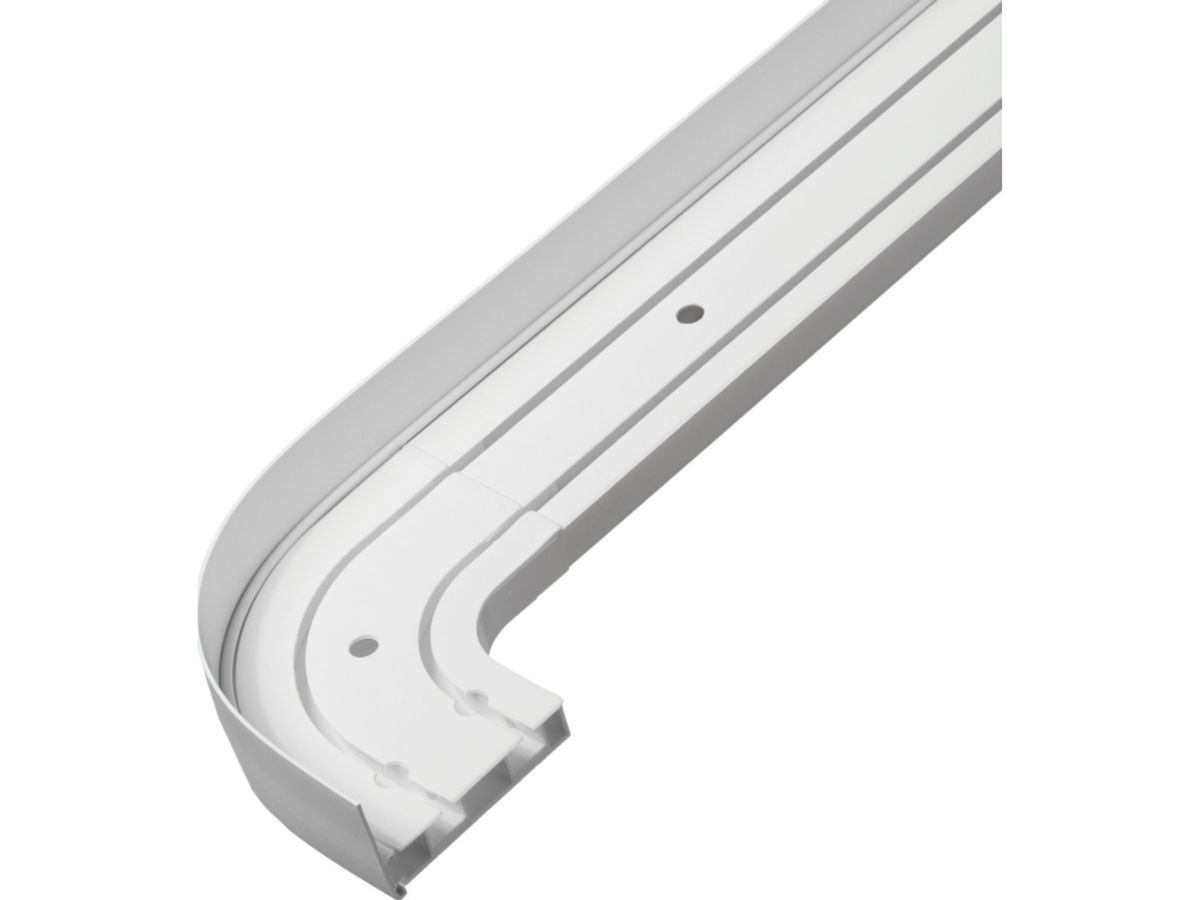 Domoletti Ceiling Curtain Track 2 Rails 180 Cm