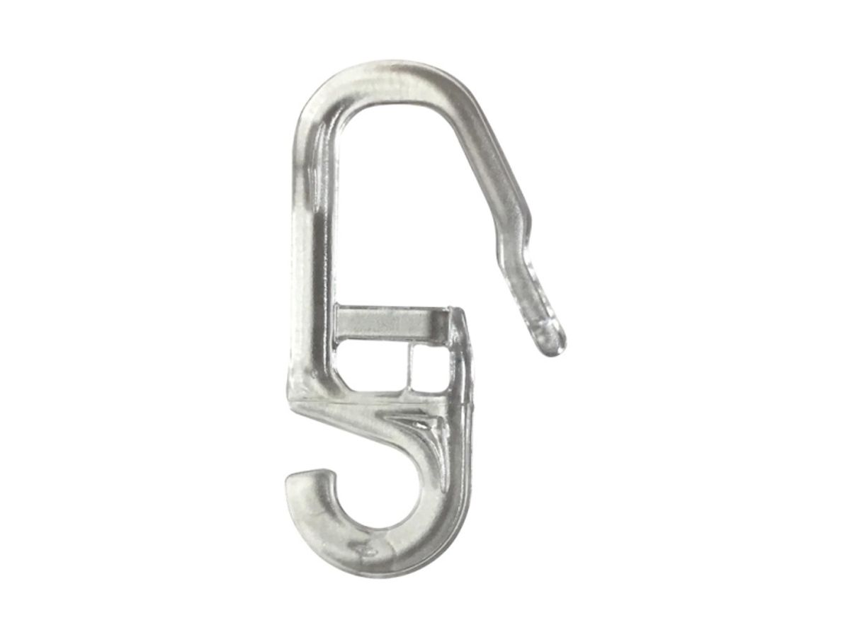 Domoletti Hooks For Curtain Rail Rings 20Pcs