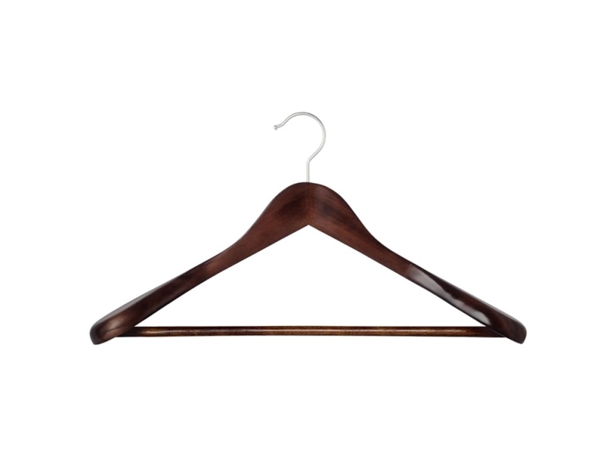 Domoletti Wooden Coat Hanger Lsd001 Dark Wood