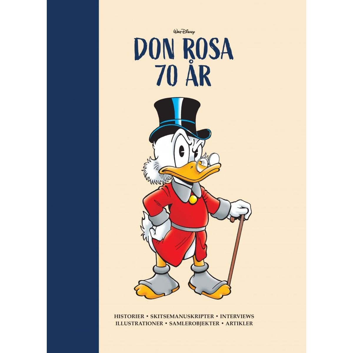 Don Rosa 70 år - Disney - Tegneserie