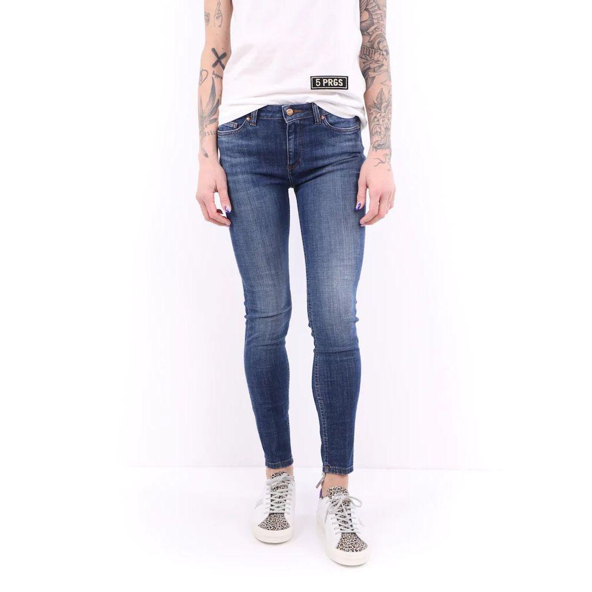 Don The Fuller Chic Denim Blue Slim Fit Jeans