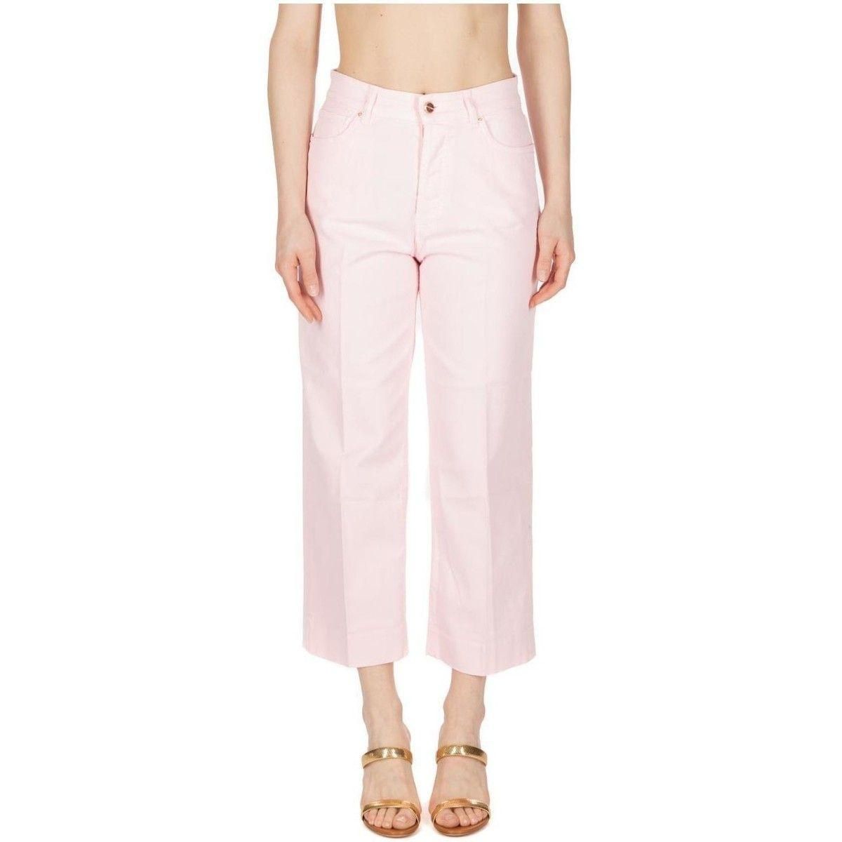 Don The Fuller Pink Cotton Dame Jeans