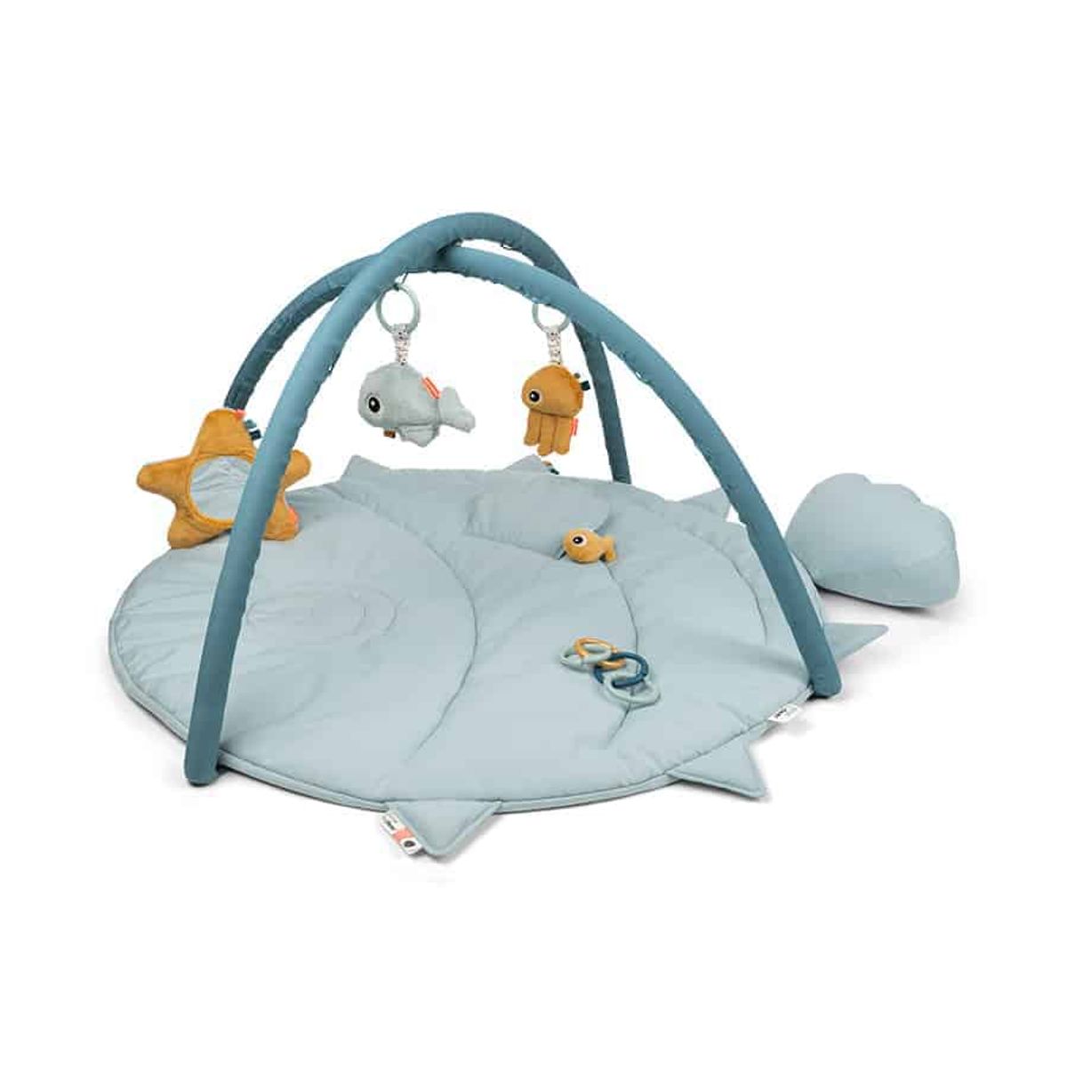 Done By Deer Activity Play mat Sea Friends Blue