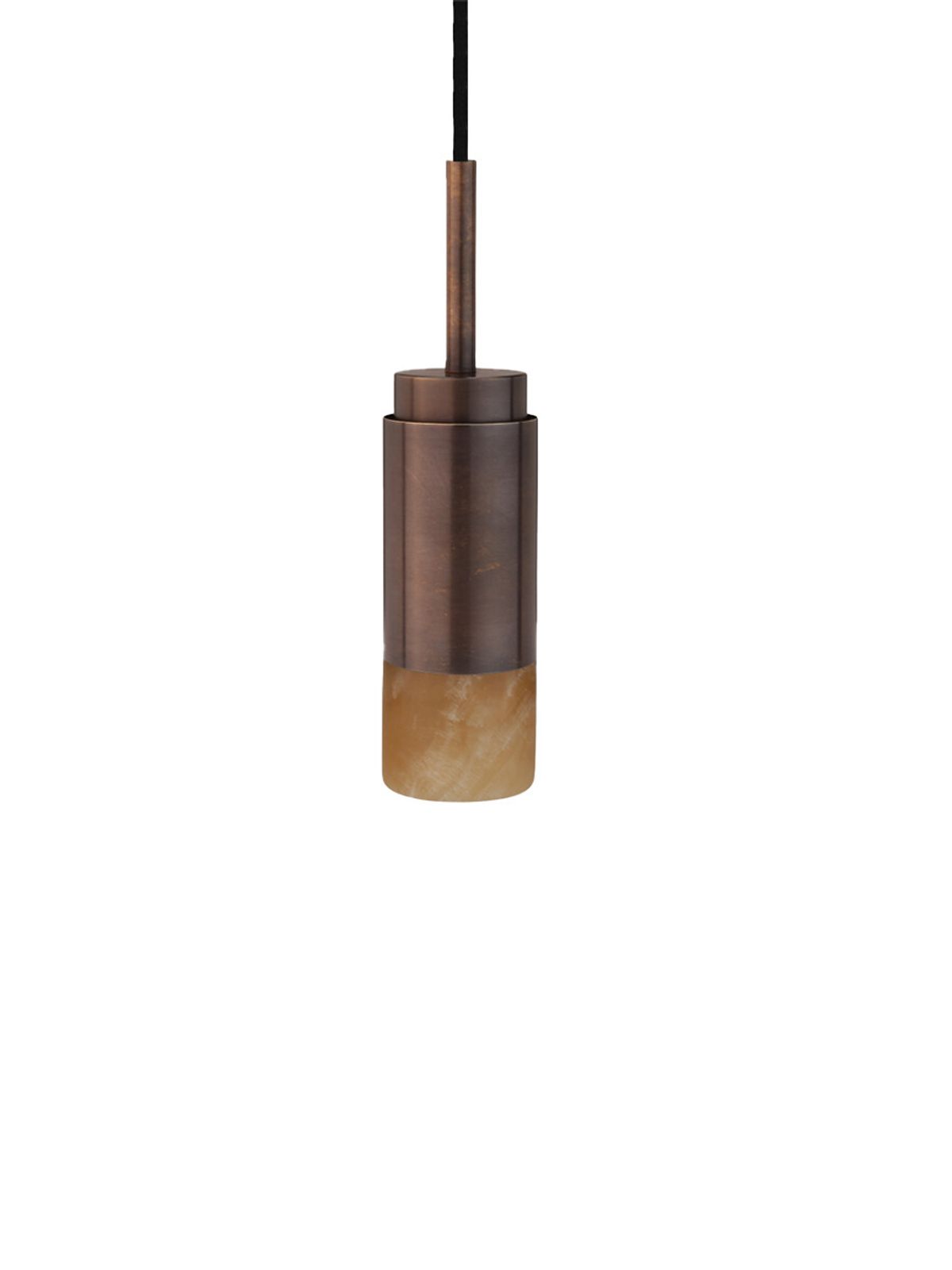 Donya ONYX Cylinder, amber fra Anour (Browned Brass)