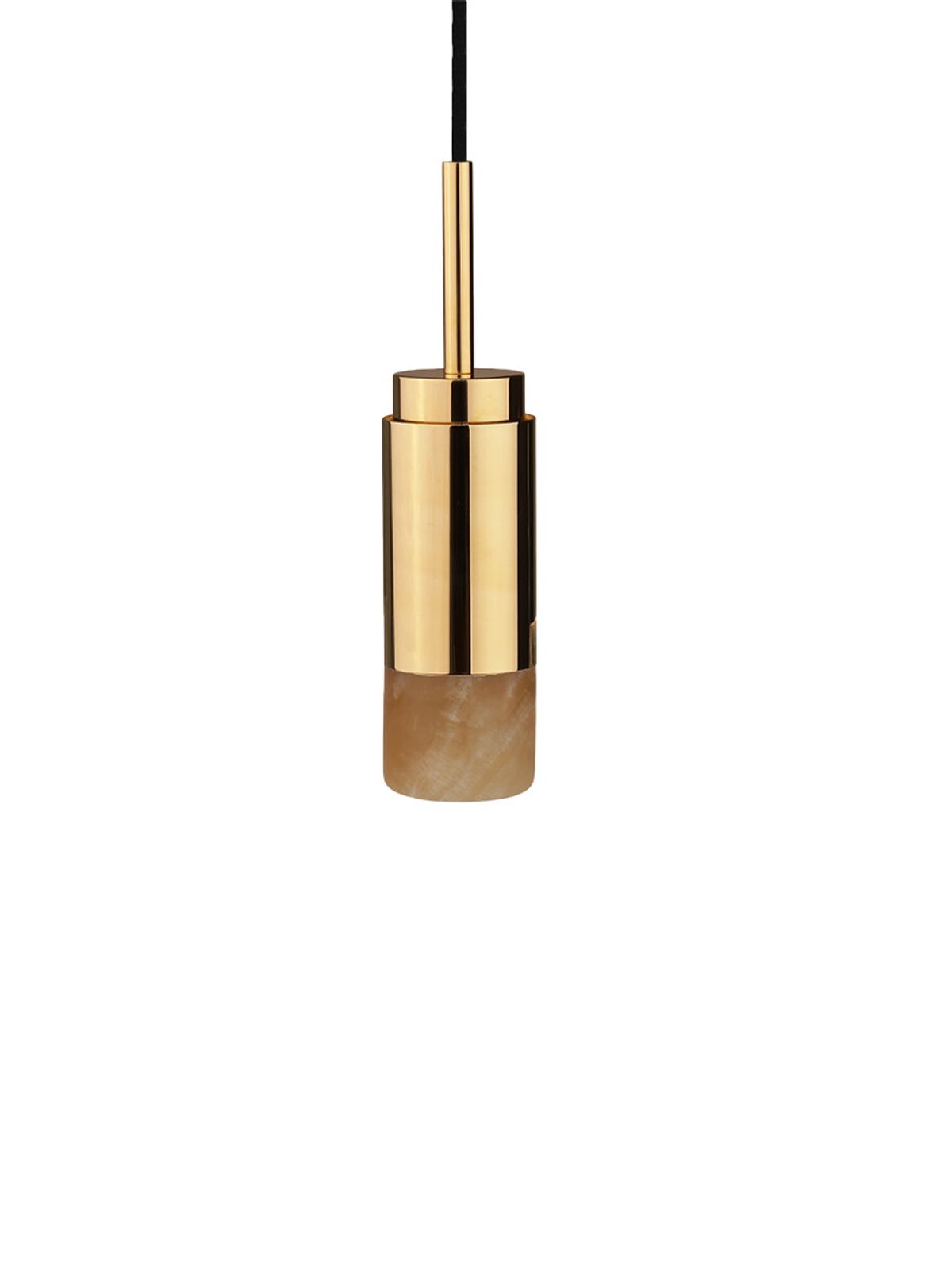 Donya ONYX Cylinder, amber fra Anour (Polished Brass)