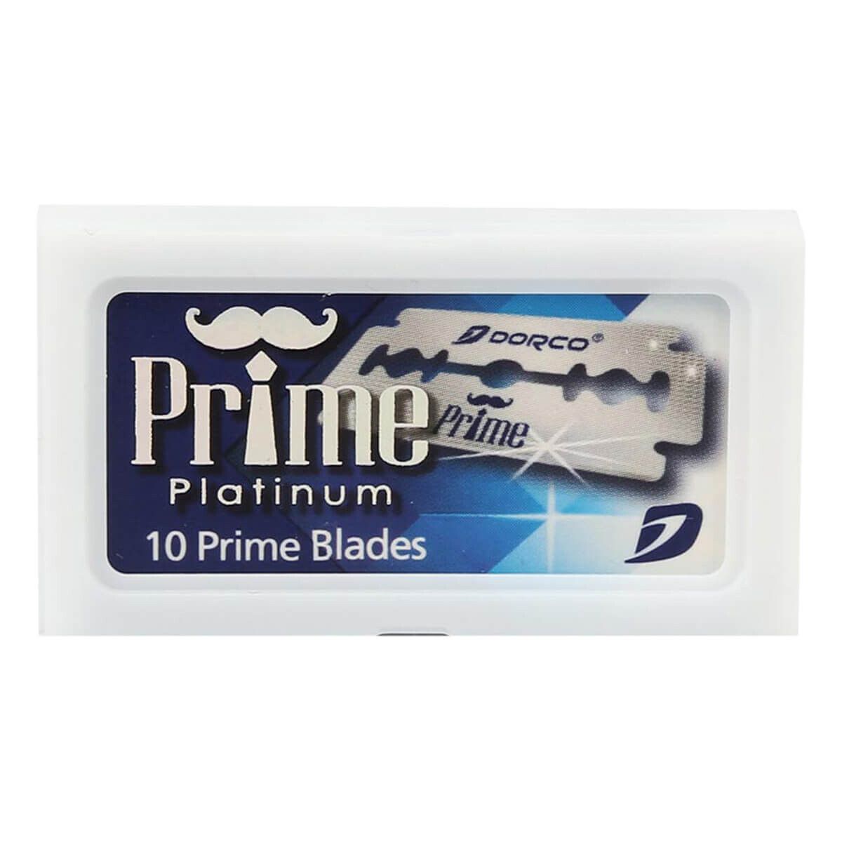 Dorco Prime Platinum DE-Barberblade, 10 stk.