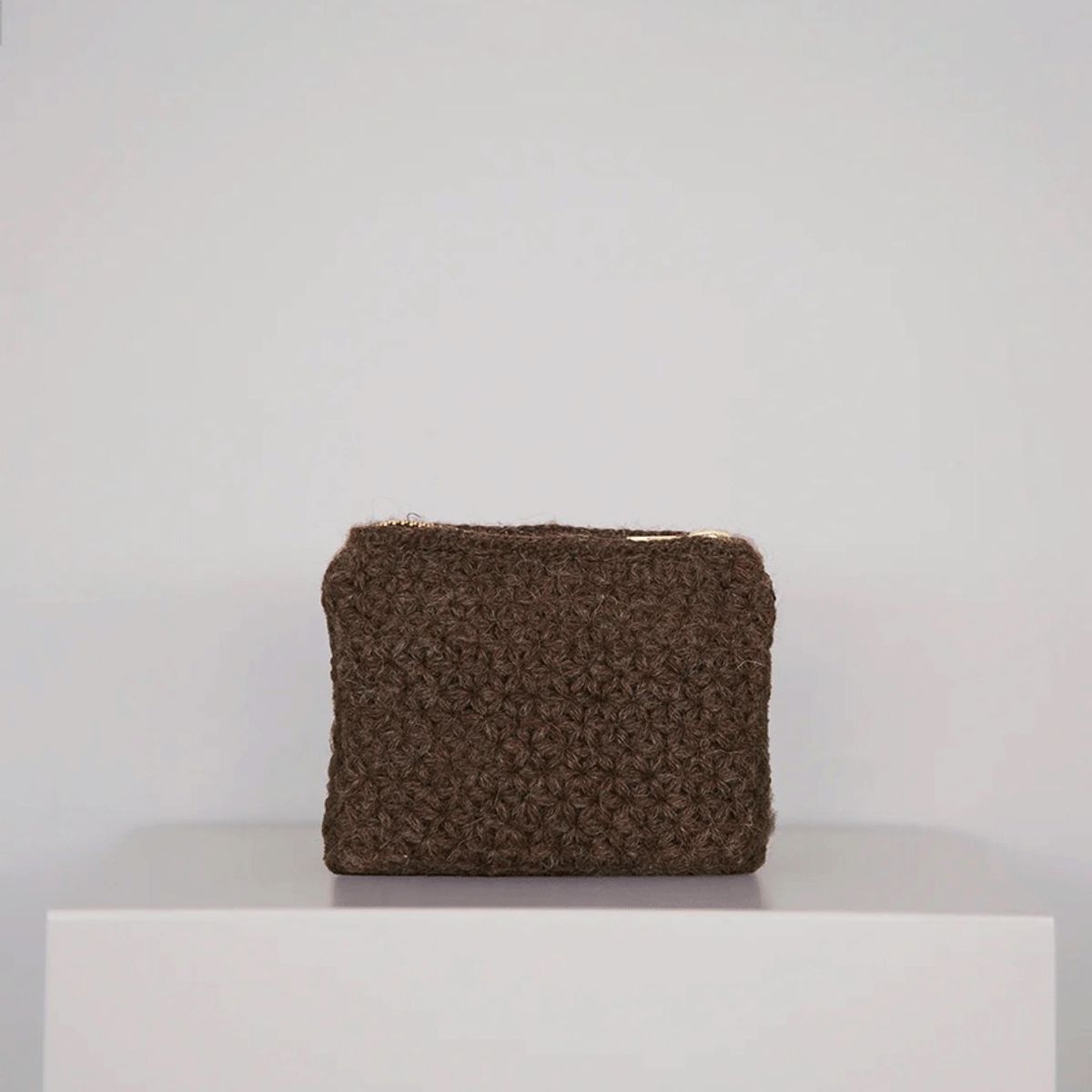 Dorrit Alpaca Purse - Nougat