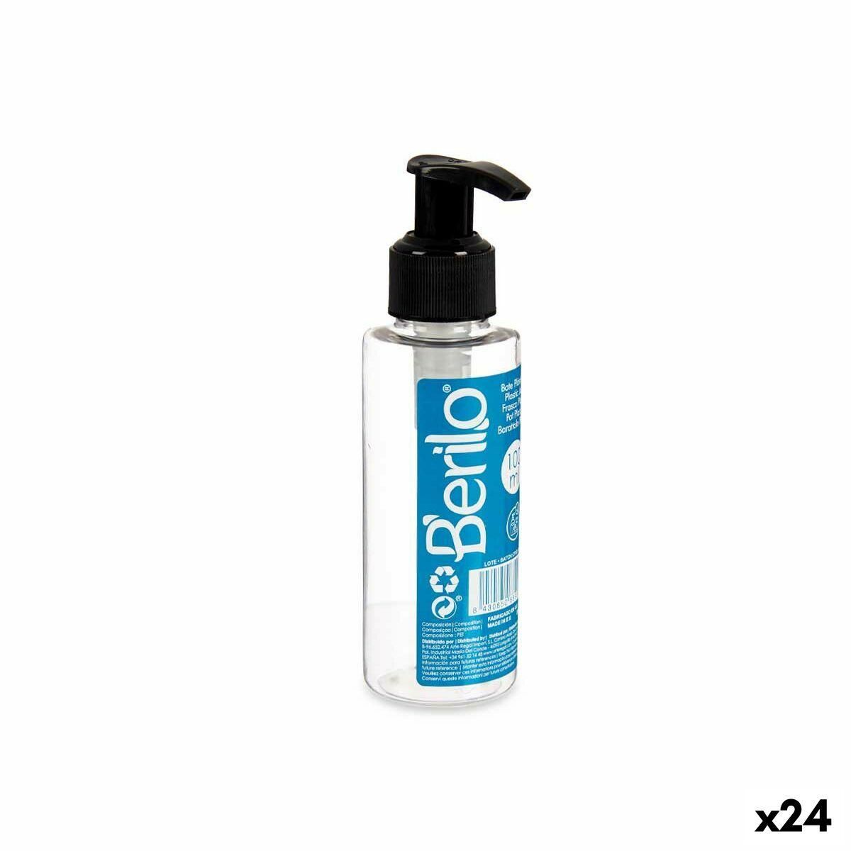 Doseringsdispenser Sort Gennemsigtig Plastik 24 enheder (100 ml)