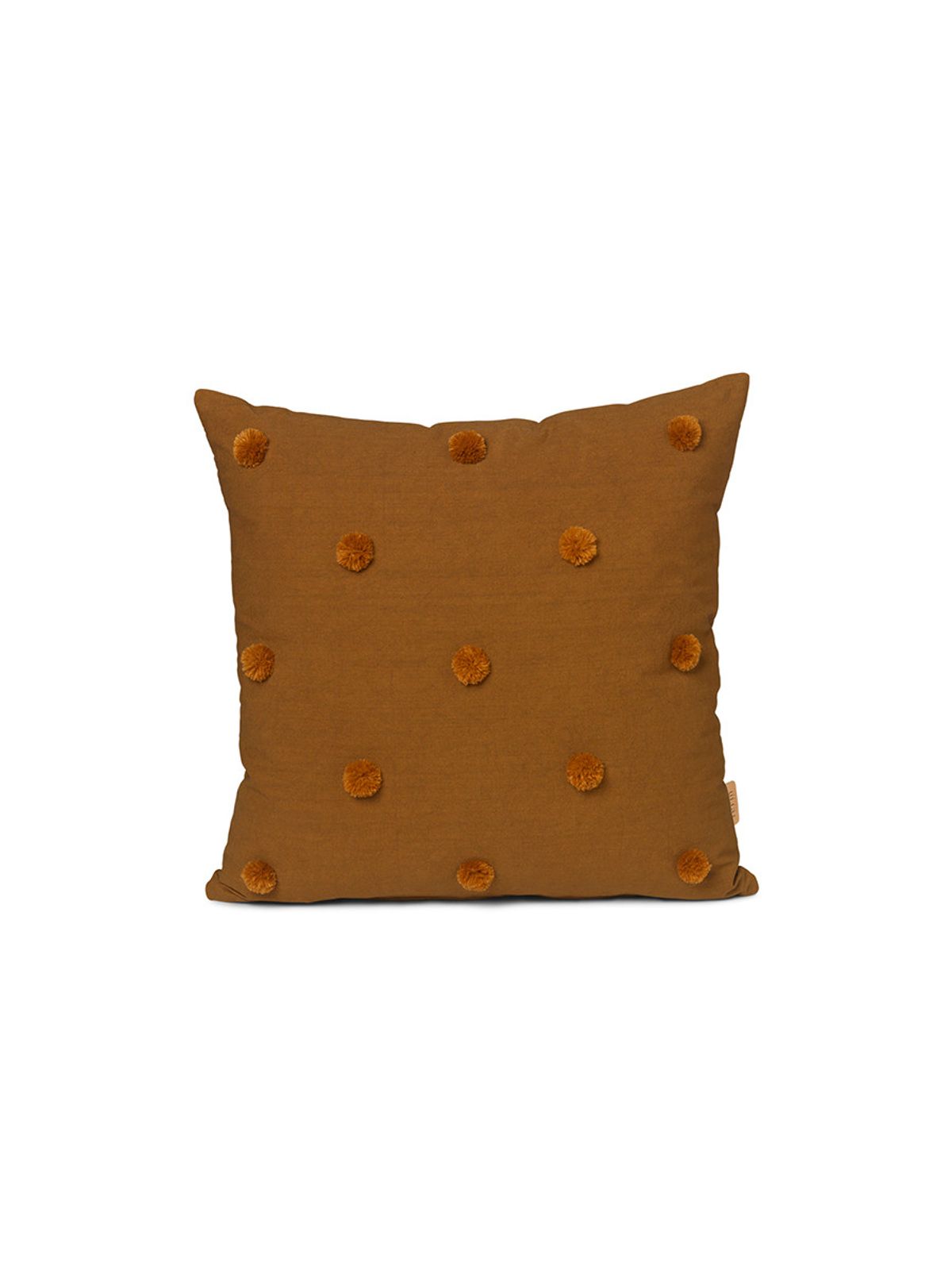 Dot Tufted pude fra Ferm Living (Sugar kelp/mustard)