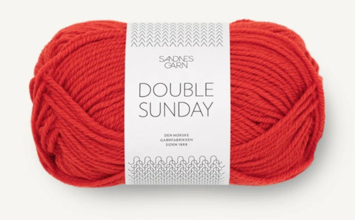 Double Sunday Scarlet Red 4018