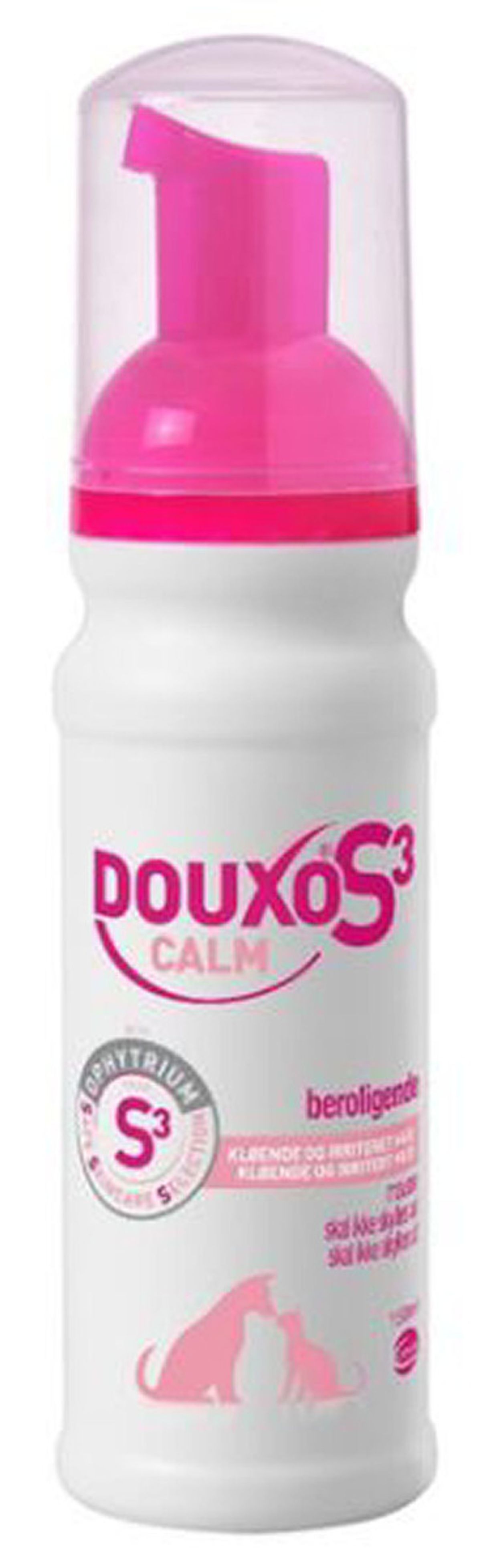 Douxo S3 calm mousse beroligende kløende og irriteret hud til hund og kat 150ml