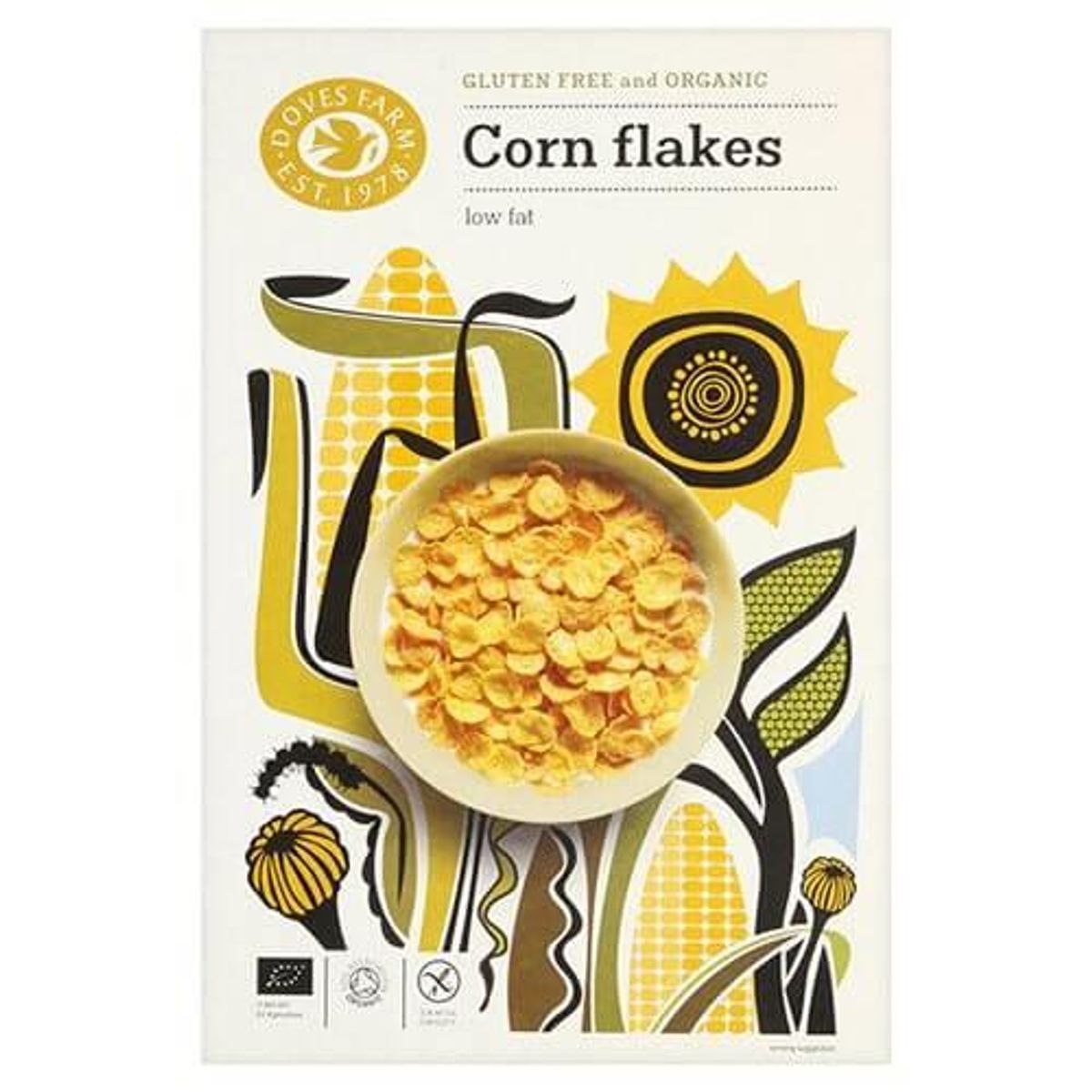 Doves Cornflakes glutenfri Øko. - 375 gr.