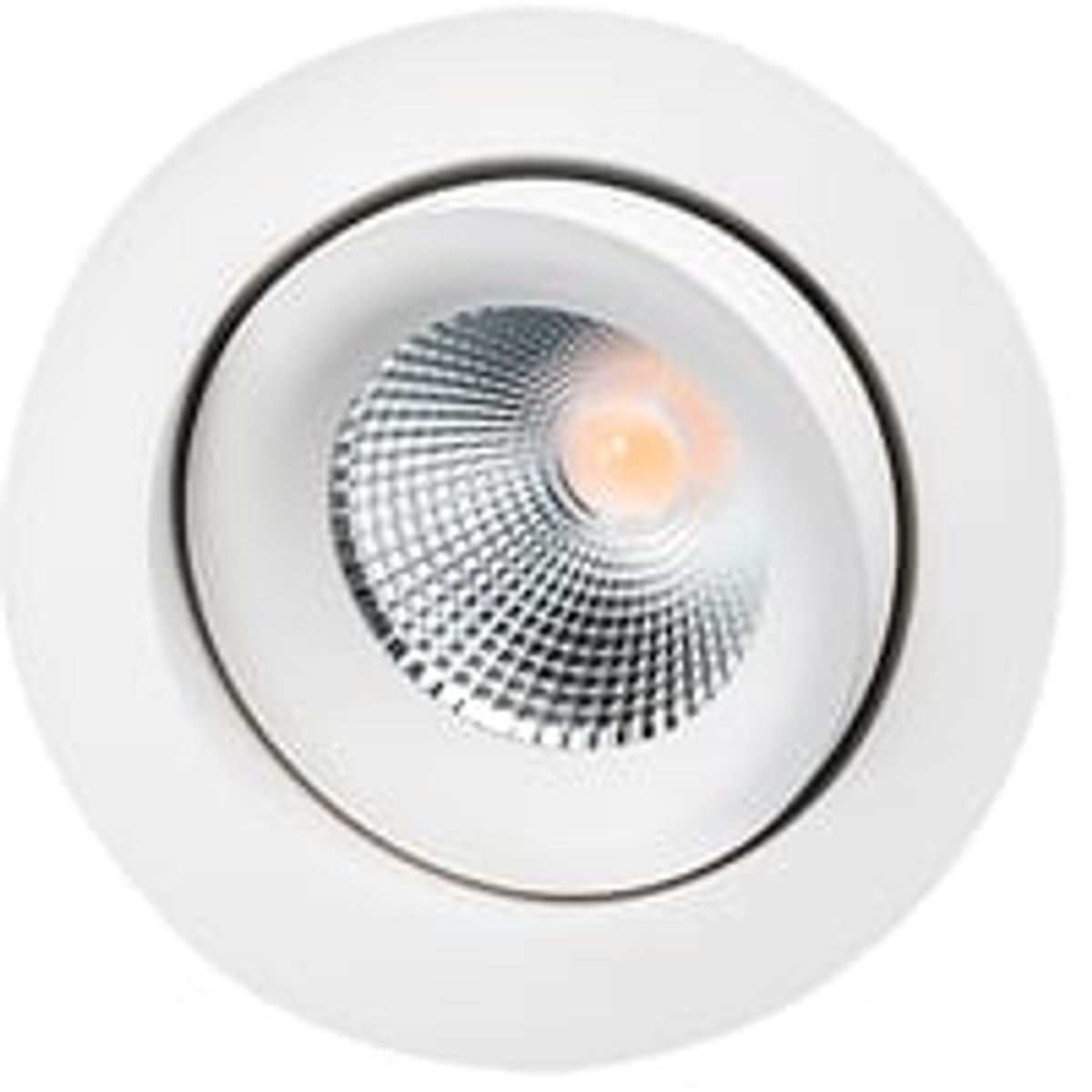 Downlight Junistar Lux Isosafe 7W 3000K, hvid