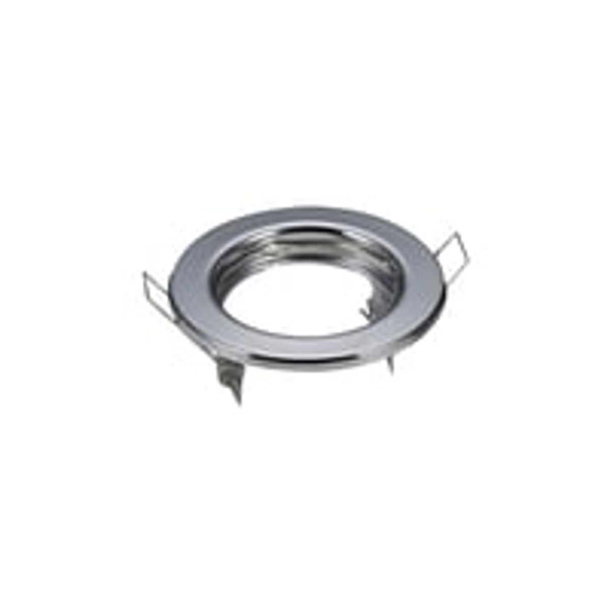 Downlight kit med kromfinish, uden lyskilde - Hul: 6,5 cm, Ml: 8 cm, vlg MR16 eller GU10 fatning