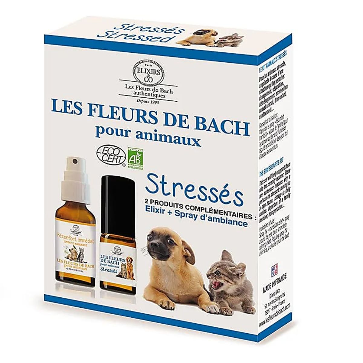 DR. BACH AROMATERAPI - STRESSED PETS - - DR. BACH AROMATERAPI - StudioBuus