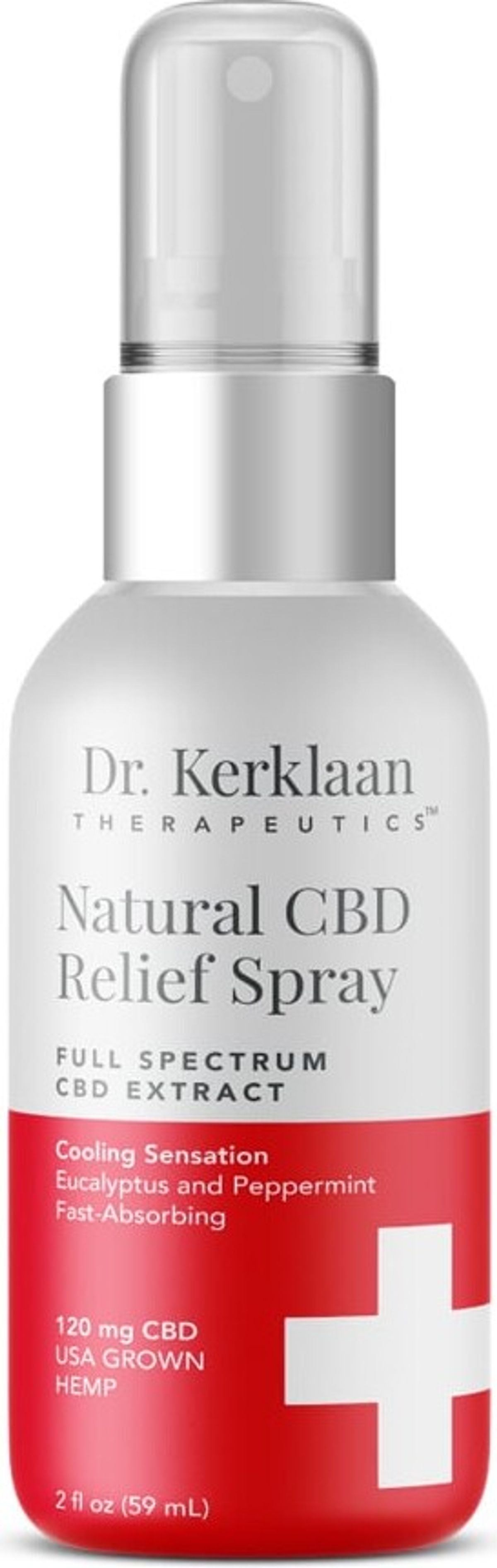 Dr. Kerklaan - Natural Cbd Relief Spray 59 Ml