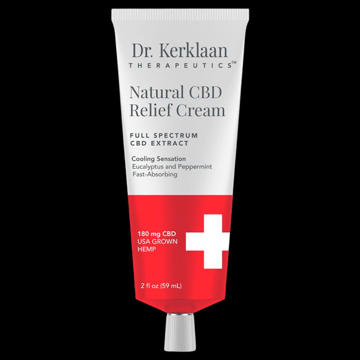 Dr. Kerklaan Therapeutics Natural CBD Relief Cream (59 ml)